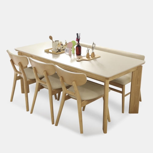 델리 6인 포세린세라믹 식탁세트