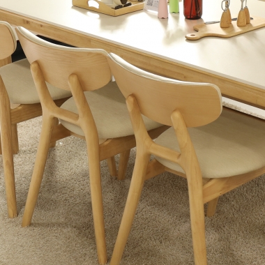 델리 6인 포세린세라믹 식탁세트