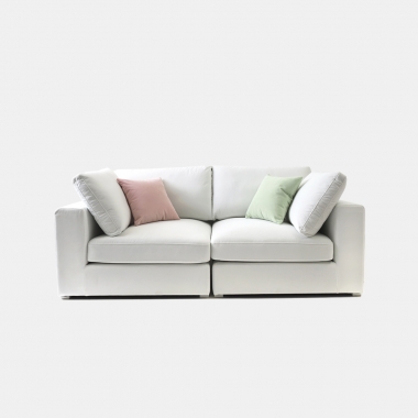 퍼즐 3인용 패브릭소파