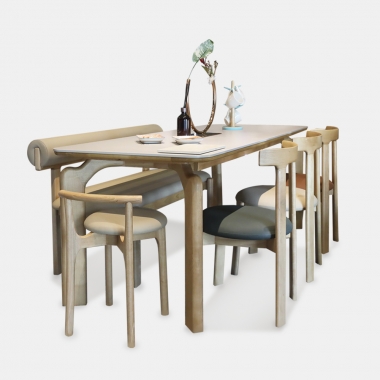 마임우드 포세린세라믹 식탁세트