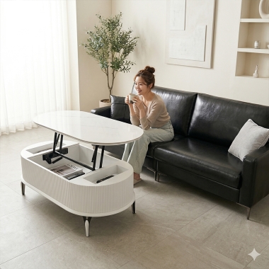 엘린 리프트 업 소파테이블