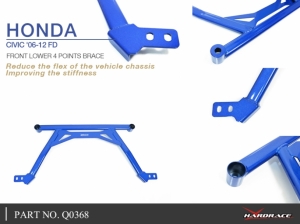 FRONT LOWER 4 POINTS BRACE : Q0368