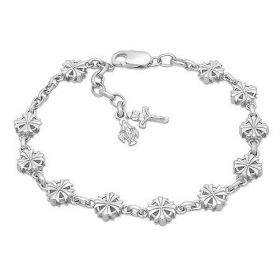 실버 엔틱영광 묵주팔찌 49번