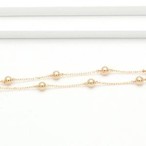 두줄 3.5mm 볼 묵주팔찌 94번