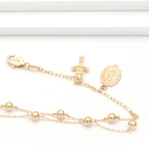 두줄 3.5mm 볼 묵주팔찌 94번