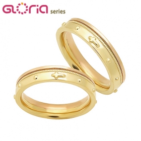 혼배&커플 콤비 묵주반지 7050번