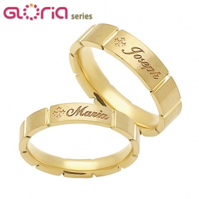 커플 세례명 묵주반지 7280번(대,소)