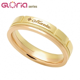 GR 콤비 세례명 묵주반지 7252번