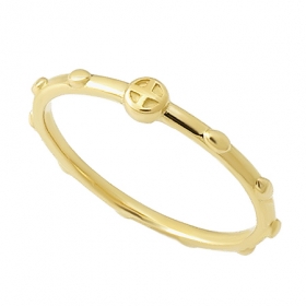 심플 묵주반지 2180번