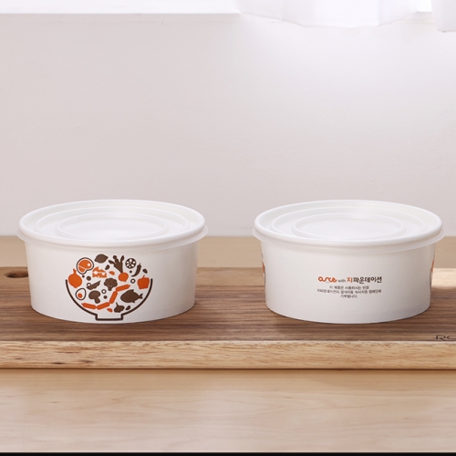 [종이용기] 1100cc 지파운데이션 / 포장용기 배달용기 300입 [지파운데이션 기부상품]결식아동 식사지원