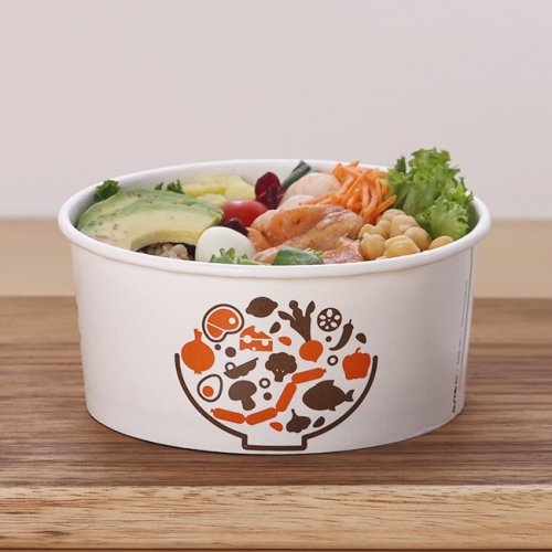 [종이용기] 1100cc 지파운데이션 / 포장용기 배달용기 300입 [지파운데이션 기부상품]결식아동 식사지원