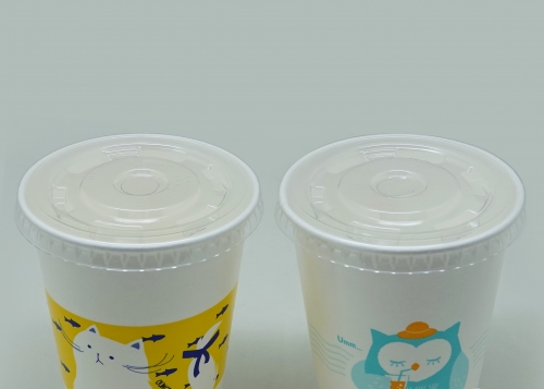 [음료컵뚜껑] 93파이 PET 평면 투명 뚜껑 16oz 음료컵용 [1,000개/BOX]화, 목 출고가능