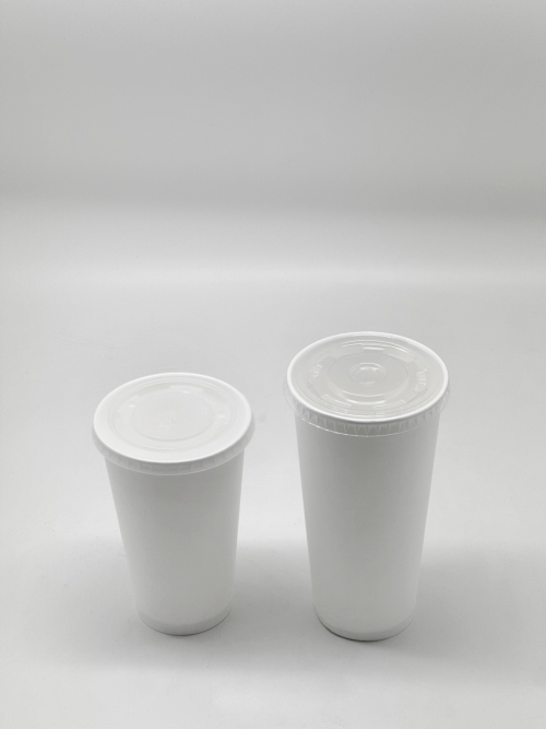 [음료용종이컵] 660ml 무지 1000개 / 무광 양면코팅 음료컵