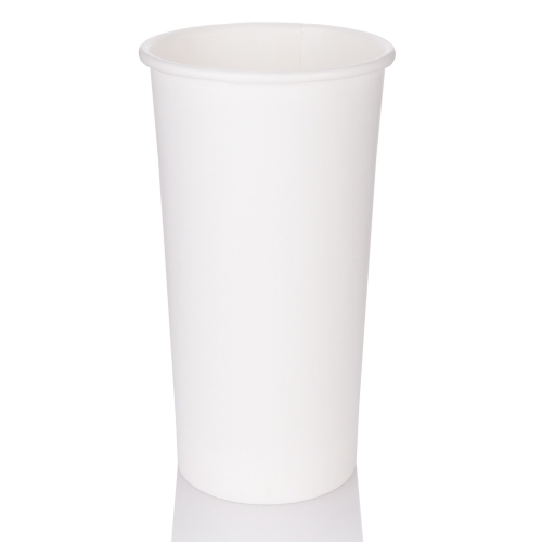 [음료용종이컵] 660ml 무지 1000개 / 무광 양면코팅 음료컵