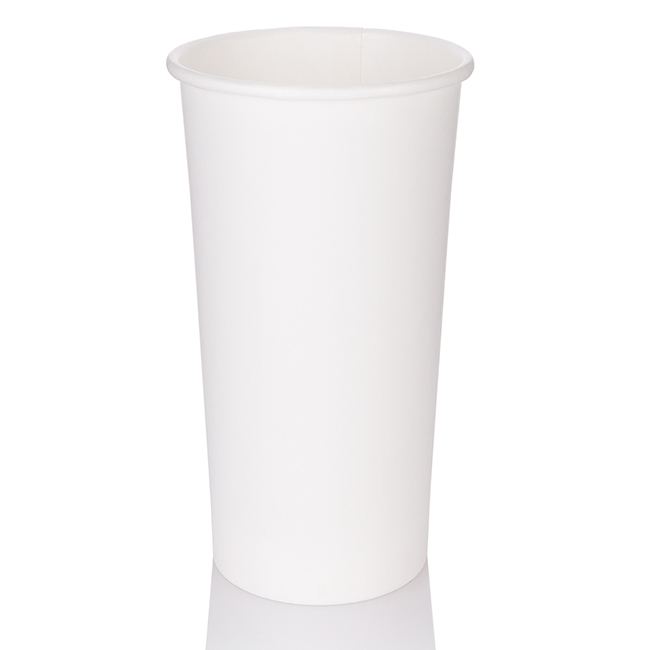 [음료용종이컵] 660ml 무지 1000개 / 무광 양면코팅 음료컵