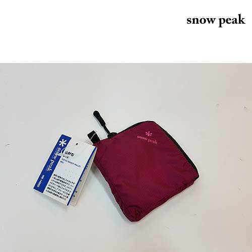 스노우피크 마운틴지갑레드(MB-140RD)