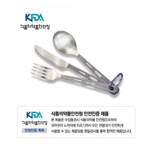 OPTIMUS 티타늄 3피스 커틀러리 세트