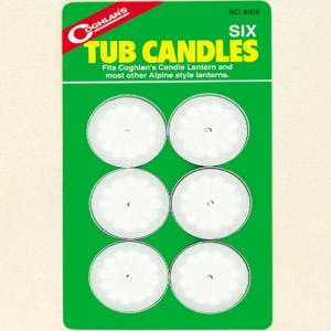 코글란 Tube Candles-pkg of 6 튜브캔들『#8509』