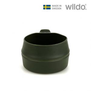 윌도 WILDO 접이식 컵 폴더컵 올리브 WD-10014