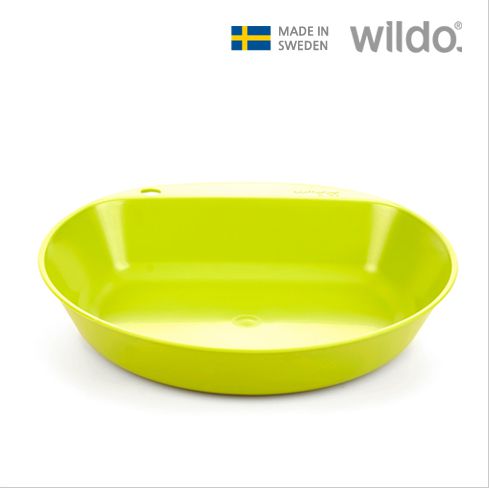 윌도 WILDO 캠핑용 깊은 접시 라임 WD-2229