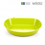 윌도 WILDO 캠핑용 깊은 접시 라임 WD-2229