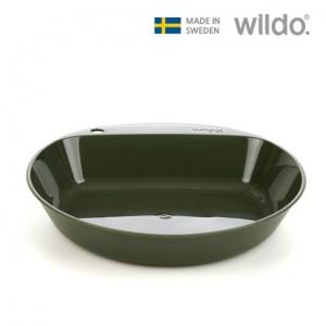 윌도 WILDO 캠핑용 깊은 접시 올리브 WD-2221