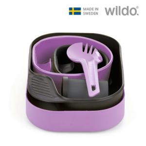 윌도 WILDO 캠핑용 식기 세트 캠퍼박스 라일락 WD-W10266