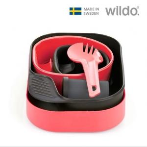 윌도 WILDO 캠핑용 식기 세트 캠퍼박스 피타야 핑크 WD-W10269