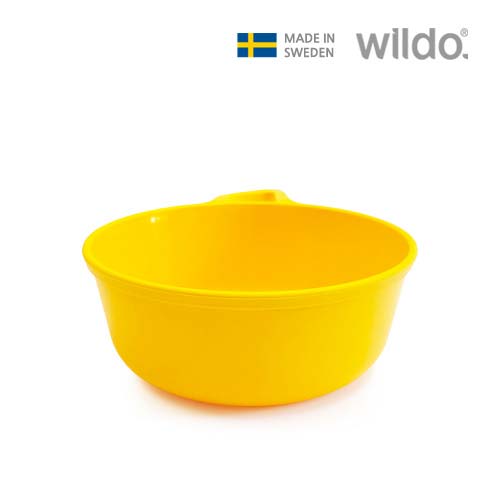 윌도 WILDO 휴대용 다목적 그릇 카사 보울 레몬 WD-1433