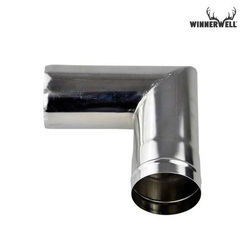 위너웰 90도 L자형 연통 63mm (910320)