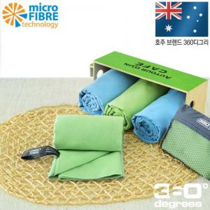 360디그리 컴팩트 타월 XLG 그린