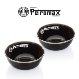 페트로막스 에나멜 보울 캠핑용 그릇(2개입/블랙/PM-PX-BOWL-S)