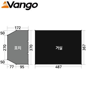 반고 리스모어, 조로, 스타그로브 600XL 풋프린트 GP110