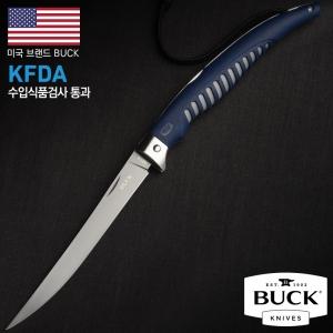BUCK 실버 크릭 17cm 폴딩 휠레 나이프