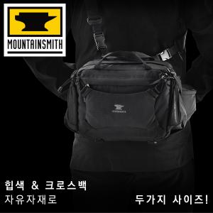 마운틴스미스 투어 헤리티지 블랙 힙색 크로스백