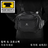마운틴스미스 투어 헤리티지 블랙 힙색 크로스백