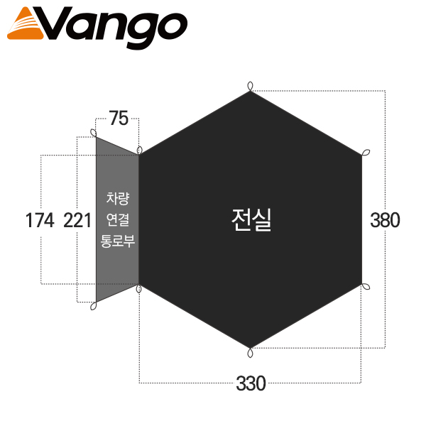 반고 에어허브 헥스 풋프린트 GP004