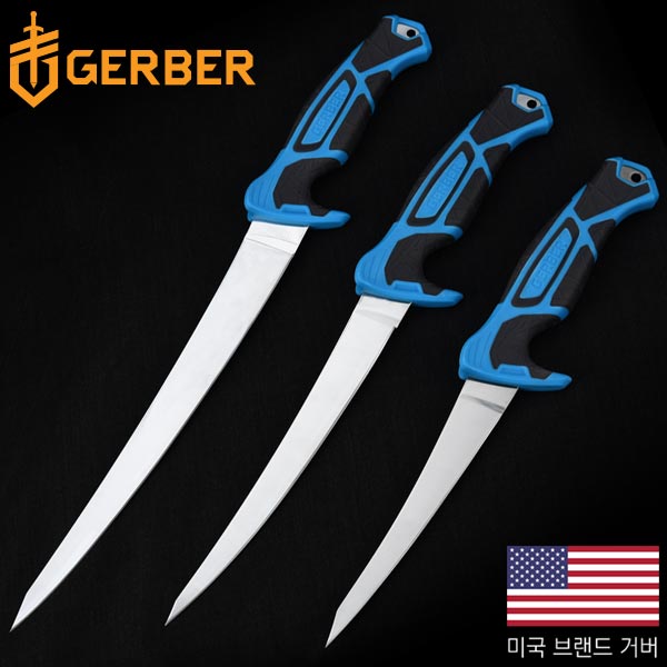 GERBER 거버 컨트롤러 솔트워터 해수용 녹방지 휠레 나이프