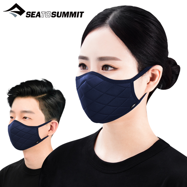 씨투써밋 배리어 페이스 다크 블루 마스크