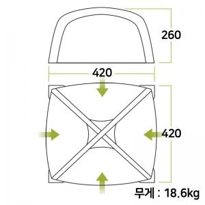 젬파이어 에어로베이스 4 에어쉘터 세트