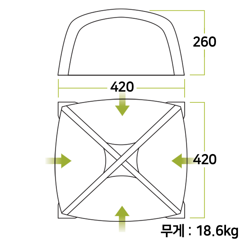 젬파이어 에어로베이스 4 에어쉘터 세트