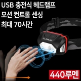 클라루스 HM1-440루멘 모션 센서 헤드램프