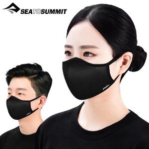 씨투써밋 배리어 페이스 바이러블록(HEIQ) 블랙 마스크