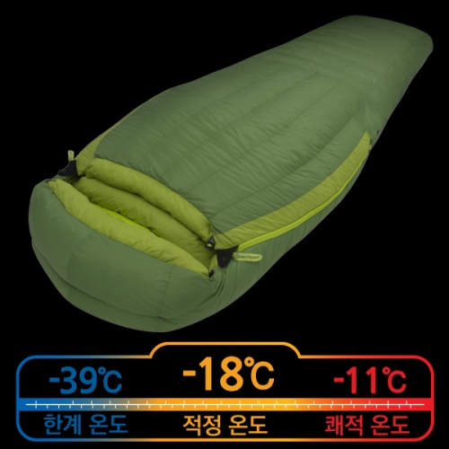 씨투써밋 아센트 -18도 롱 다운 침낭(지퍼링크L)
