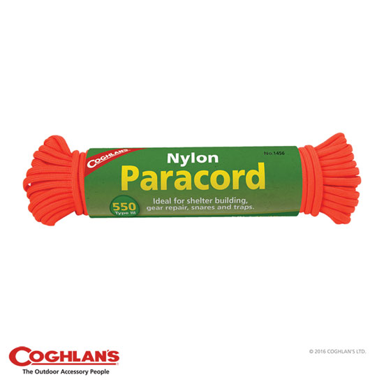 코글란 CG Nylon Paracord 50&prime; - Neon Orange ＃1456Ⅱ