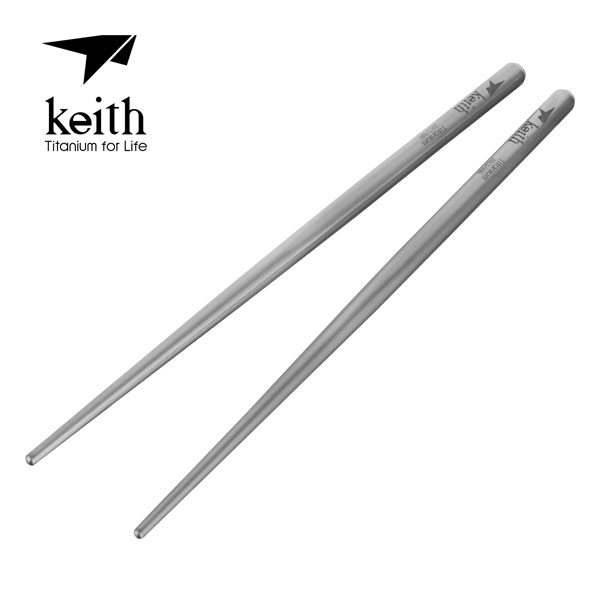 키이스 KE Titanium Square Handle Chopsticks_Ti5625