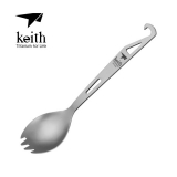 키이스 KE Titanium Spork with Bottle Opener_Ti5311