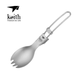 키이스 KE Folding Titanium Spork_Ti5301