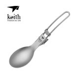 키이스 KE Folding Titanium Spoon_Ti5302