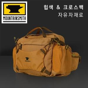 마운틴스미스 투어 러스트 브라운 힙색 크로스백